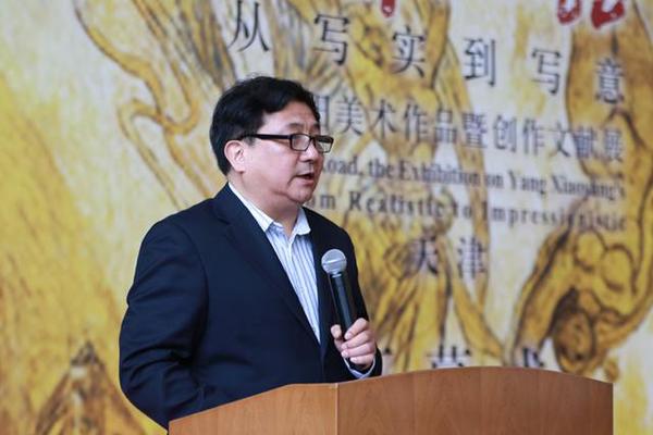 从丝绸之路的历史中汲取智慧:杨晓阳美术作品暨创作文献展启幕天津