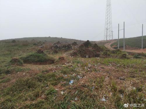 已沦为乱葬岗的项目用地 点击进入下一页