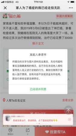 三家众筹平台都会显示此类“发起人承诺书”。