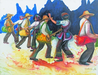 美美与共的亚洲艺术作品展