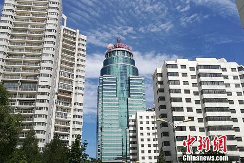 北京市亚运村北辰附近某小区楼外景。<a target='_blank' href='http://www.chinanews.com/' >中新网</a> 程春雨 摄