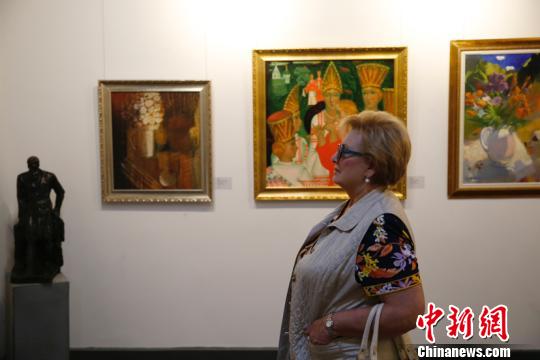跨越·第六届中俄博览会暨庆祝中俄建交70周年俄罗斯美术展启幕