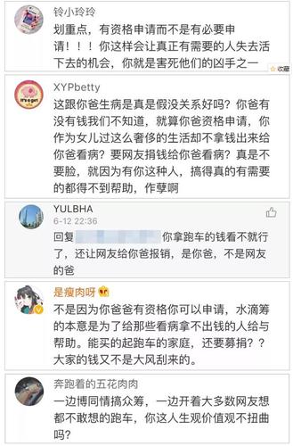 为父众筹者炫富被发现后坚称“没错”，社会善意岂容如此消费