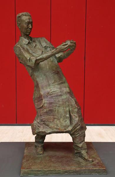 吴为山作品《顾景舟》 吴为山作品《顾景舟》