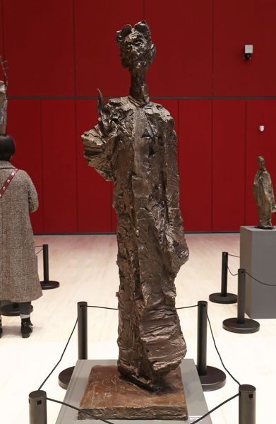 吴为山作品《相声大师——马三立》 吴为山作品《相声大师——马三立》