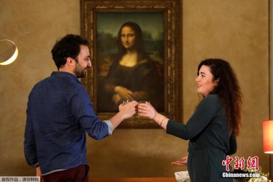 资料图：《蒙娜丽莎》画像。