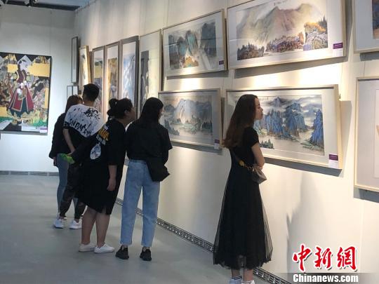 中蒙大学生设计艺术展开幕两国5所高校740件作品参展