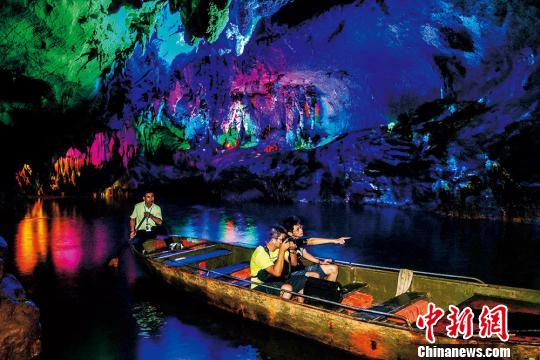 连州地下河(资料图)。　通讯员 供图 摄