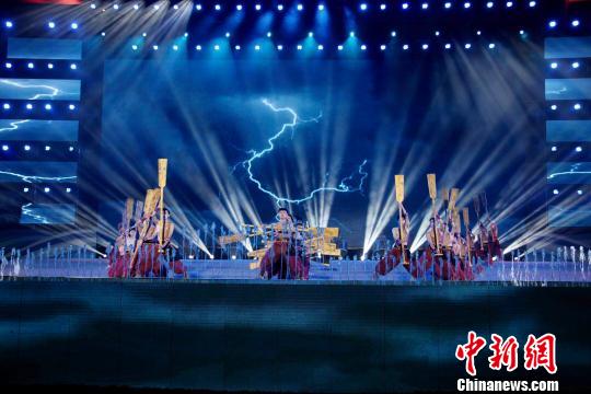 图为“2019昆明郑和文化旅游节”开幕式。　贺凯 摄