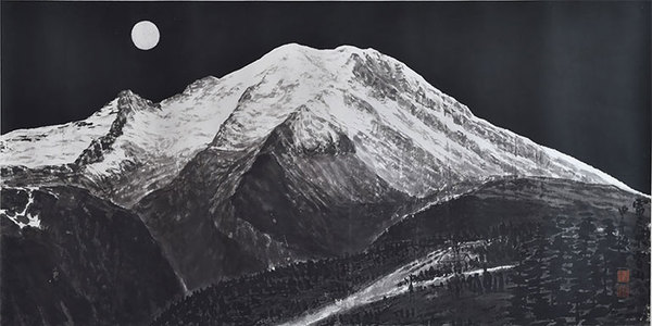 徐里《雷尼尔雪山》