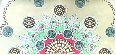 人民大会堂宴会厅天顶装饰(设计)常沙娜