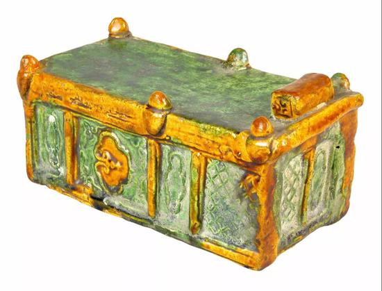 ▌辽三彩牡丹纹碗