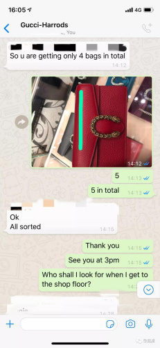 每天代购都会找熟识的店员“留货”(来源:英国《华闻周刊》图片由周先生提供) 点击进入下一页