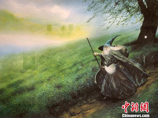 “中洲旅人——约翰·豪艺术展”?！】涤裾?摄