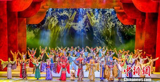 图为《金城公主》剧照。《金城公主》剧场供图