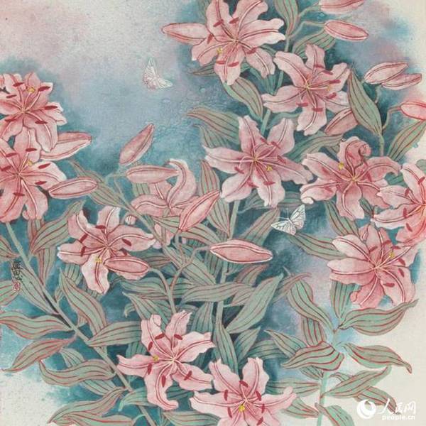 卢思作品《梦蝶》 卢思作品《梦蝶》