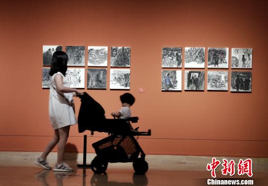 “我从长安来”画展尽现长安乡土和魔幻