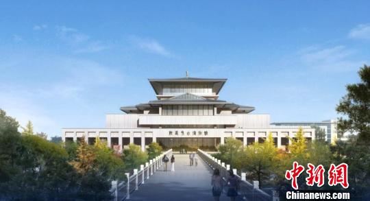 陕西考古博物馆效果图?！∩挛魇】脊叛芯吭?摄