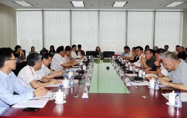 “共建健康新时代，共享健康新生活”——卫生健康事业发展座谈会”现场