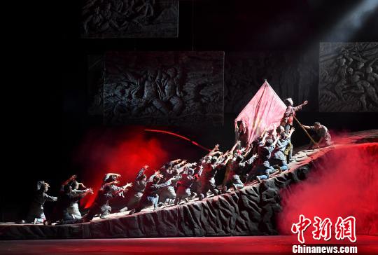 广西地方戏曲优秀剧目晋京展演壮剧《百色起义》精彩登台