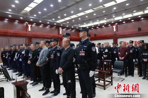 图为庭审现场。检察院供图