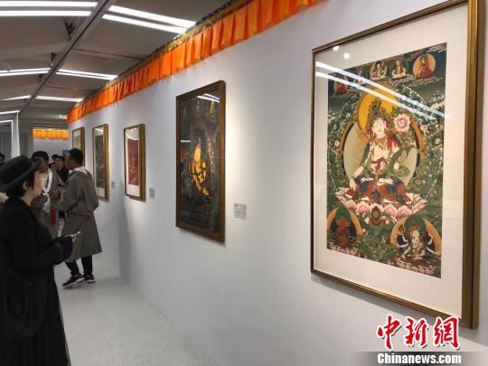 希望通过展览助力萨迦文旅融合和产业发展?！⊥踝犹?摄