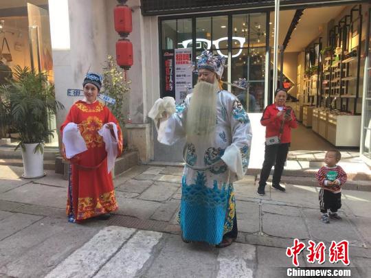 四牌楼街已经修缮完毕，对外开放。(吴兰/摄) 吴兰 摄