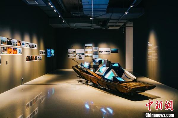 石青 《大运河的能源地理之二:速度图像与能量的消失》2019 供图 石青 《大运河的能源地理之二:速度图像与能量的消失》2019 供图