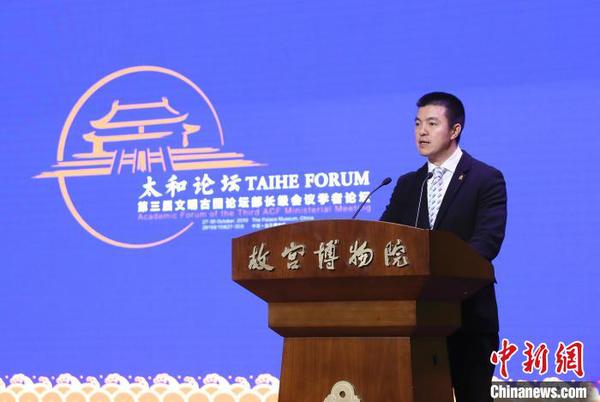 故宫博物院副院长娄玮 杜洋 摄 故宫博物院副院长娄玮 杜洋 摄