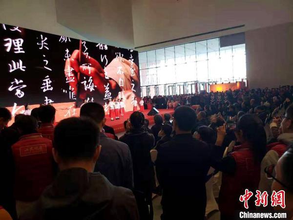 全国第十二届书法篆刻展山东启幕展出212幅艺术精品