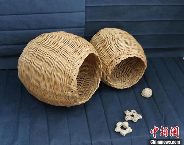 学生们的柳编作品 石洪宇 摄 学生们的柳编作品 石洪宇 摄