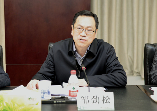 区委常委、区政府常务副区长邹劲松讲话