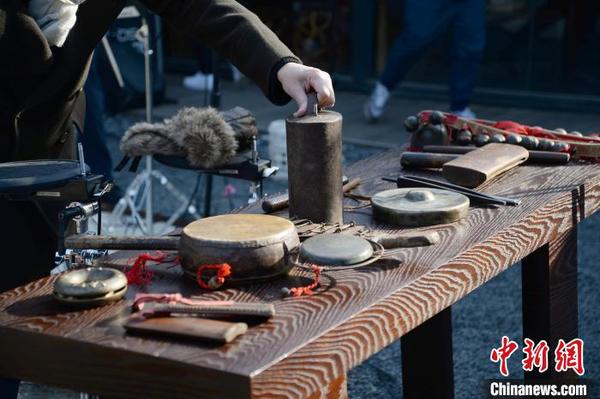 演奏现场的“老北京响器”。主办方供图