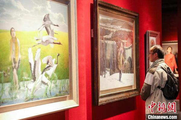 画展现场。主办方供图