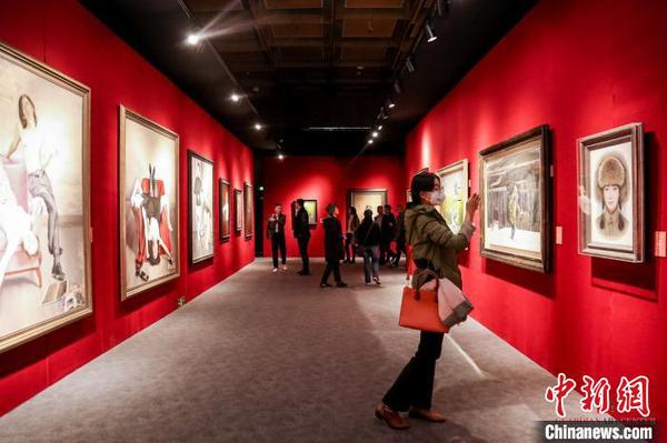 画展现场。主办方供图