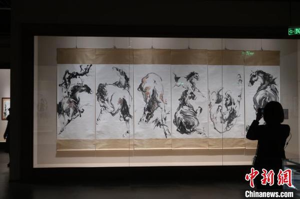 观众拍摄展品?！『?摄