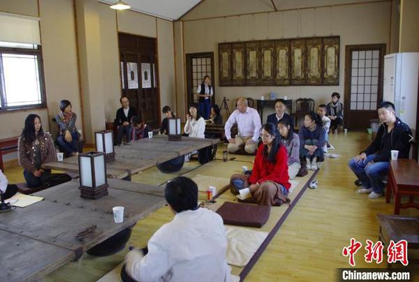 “中国院子”公益活动现场。供图