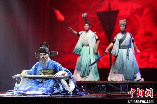 国家艺术基金项目《此心光明》剧照。　钟欣 摄