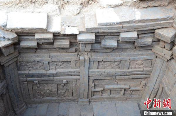 高家河宋墓。陕西省考古研究院供图