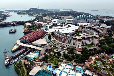 图为新加坡城市风光。图片来源:视觉中国