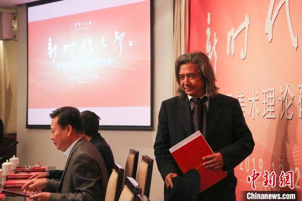 中国美术馆馆长吴为山 杜洋 摄 中国美术馆馆长吴为山 杜洋 摄