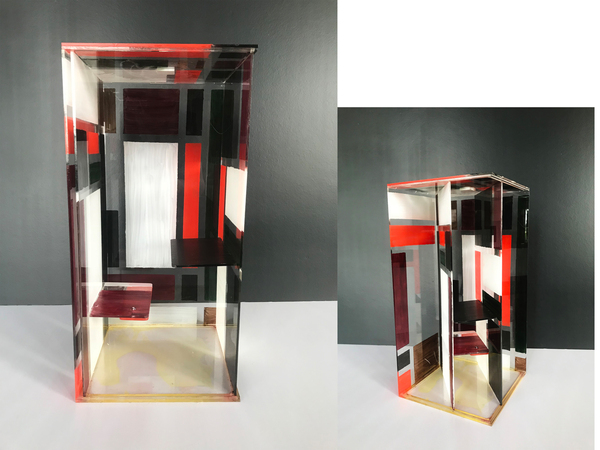 《蒙德里安的的自由空间》,包尔康、吴芷婧、张雨杰、高铭