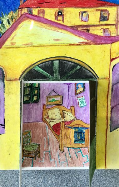 《挚爱梵高》，年龄：15，学生姓名：吴彤、凌睿静，