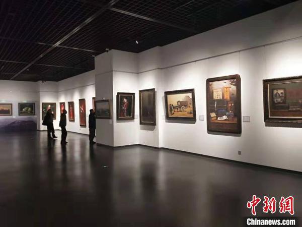 山西籍油画家用画笔弘扬晋商精神