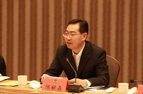 陈献森副区长在联组议政会上讲话