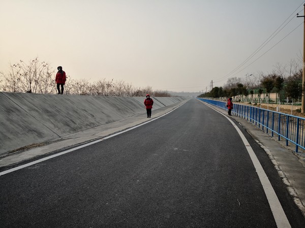 穿黄工程巡查人员巡视工程运行情况 穿黄工程巡查人员巡视工程运行情况