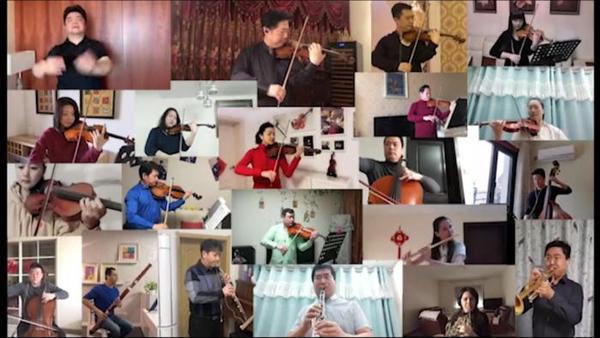 京津冀交响乐团推出“隔空交响”《我和我的祖国》 点击进入下一页