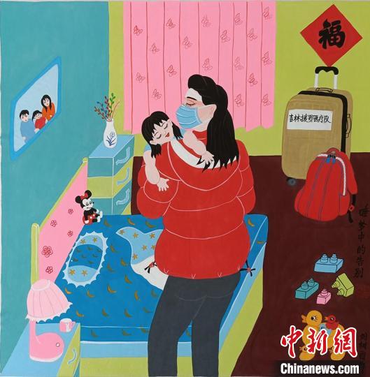 作品《睡梦中的告别》 刘树霞 摄 作品《睡梦中的告别》 刘树霞 摄