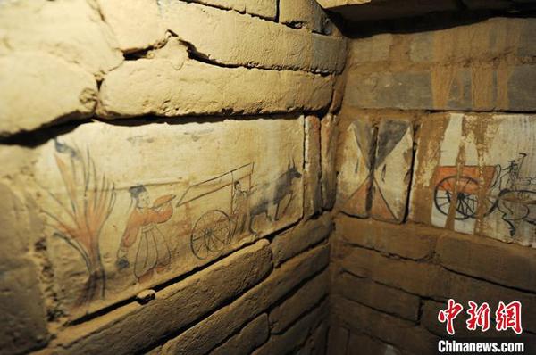 “墓葬壁画原位?；ぁ绷⑾罴浇獬笔肪诚率澜缂际跄烟? style=
