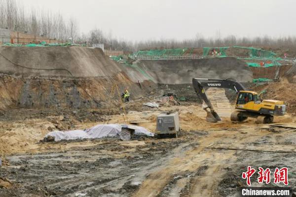 陕西文物系统重点项目工程相继复工。陕西省文物局供图